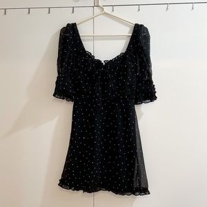 For Love and Lemons Lucky Dice Mini Dress